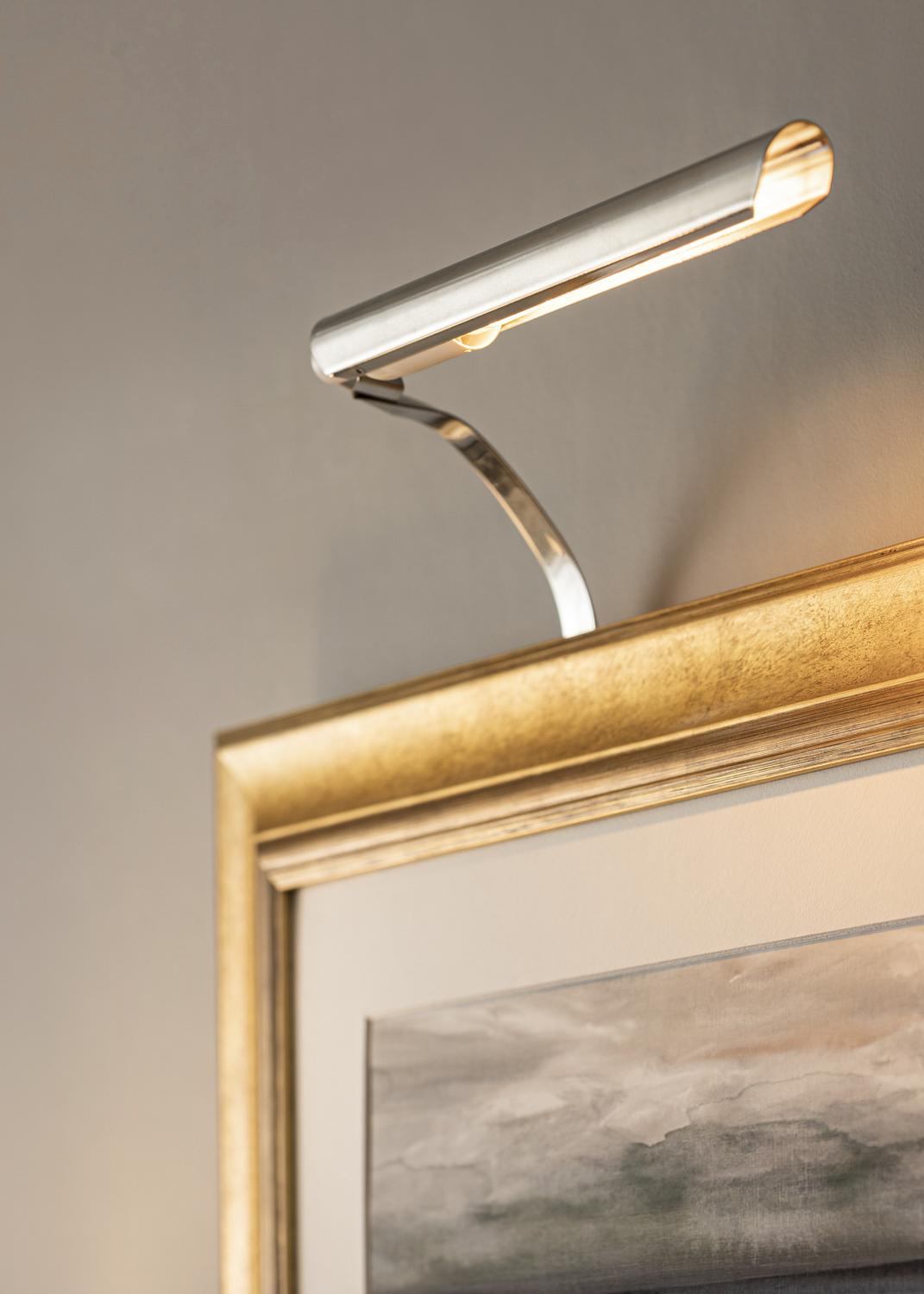 Product Image for Eklunds Uno 1 für Rahmenbreite 25-60 cm Bildbeleuchtung - Chrom