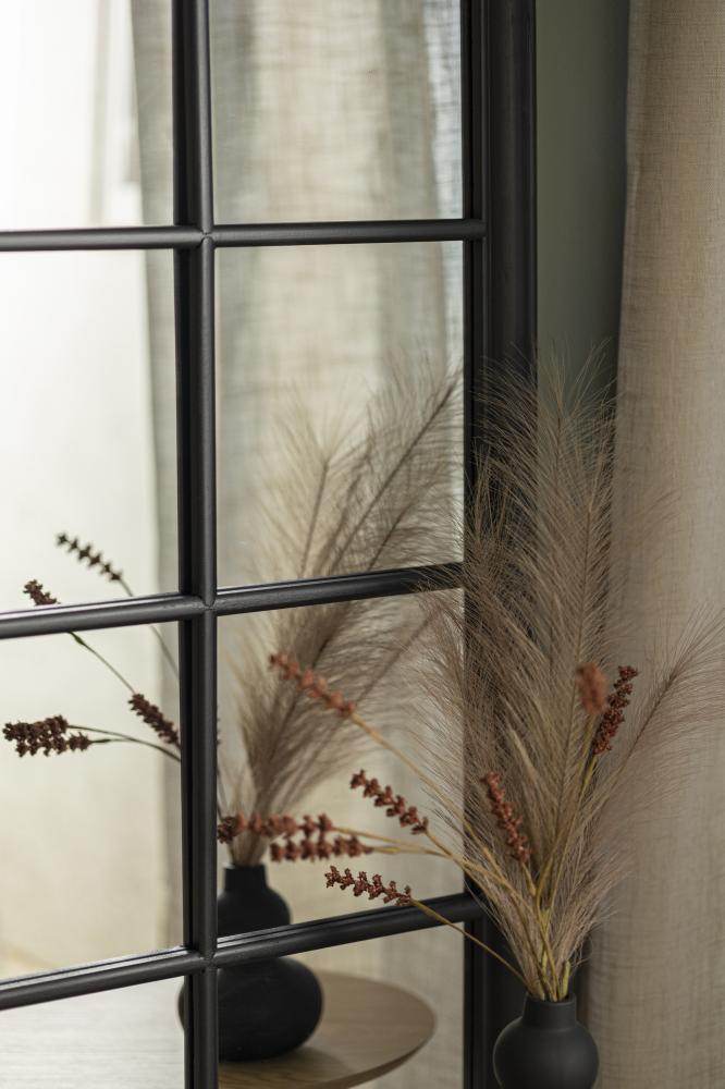 Spiegel Window Tall Dome Schwarz 103x180 cm