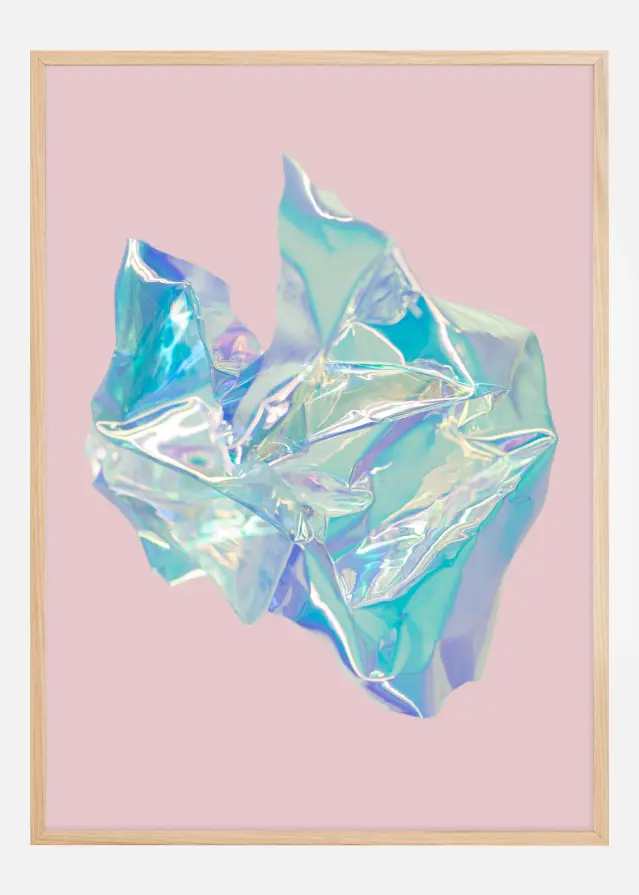 Holographig foil Poster