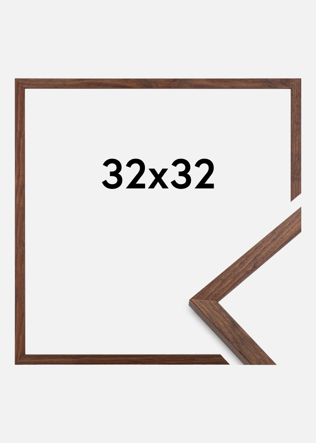 Product Image for Bilderrahmen Galant Acrylglas Walnuss 32x32 cm