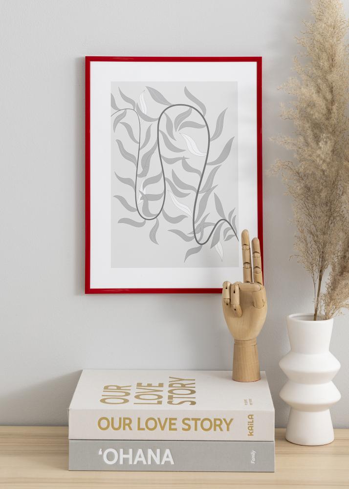 Rahmen New Lifestyle Acrylglas Medium Red 30x40 cm