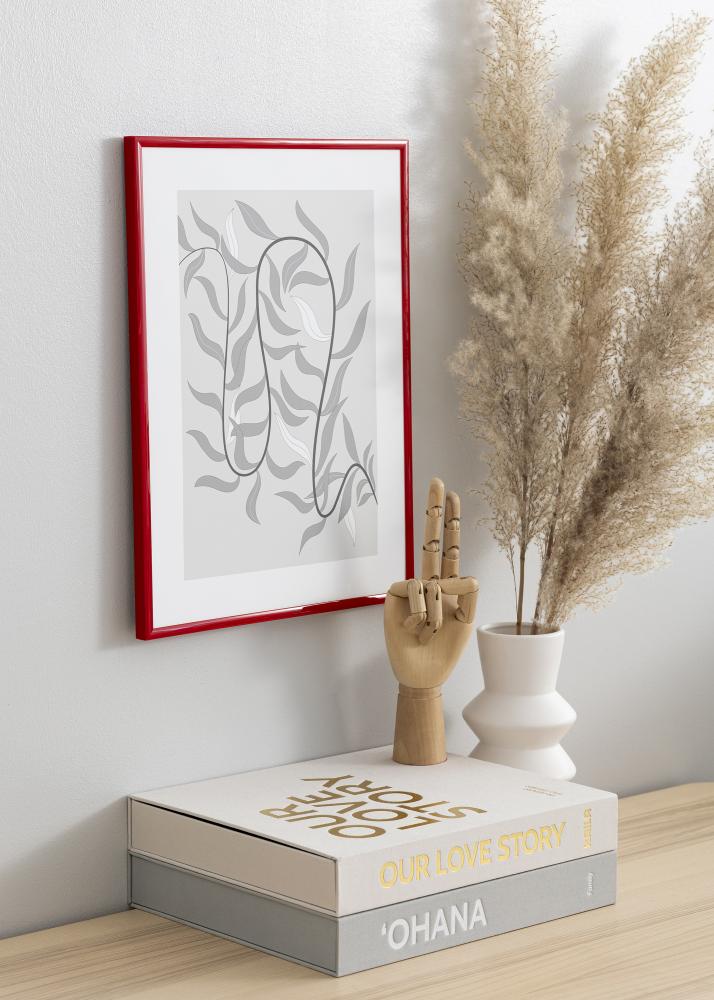 Rahmen New Lifestyle Acrylglas Medium Red 30x40 cm