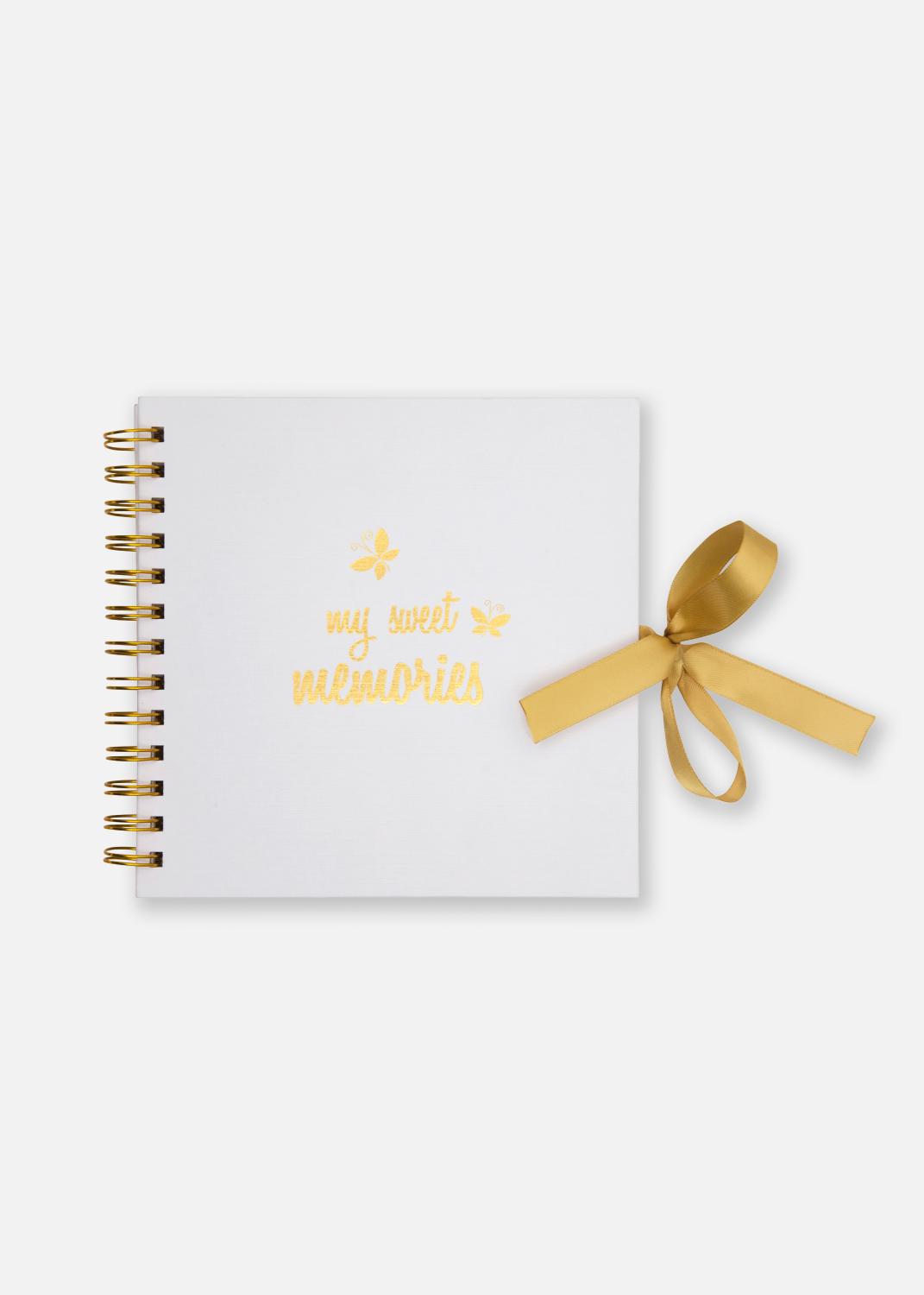 Product Image for Sweet Memories Gold - 18x18 cm (48 weiße Seiten / 24 Blatt)