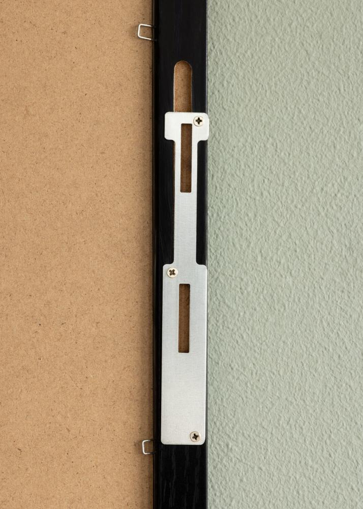 Spiegel Overdoor Schwarz 34x100 cm