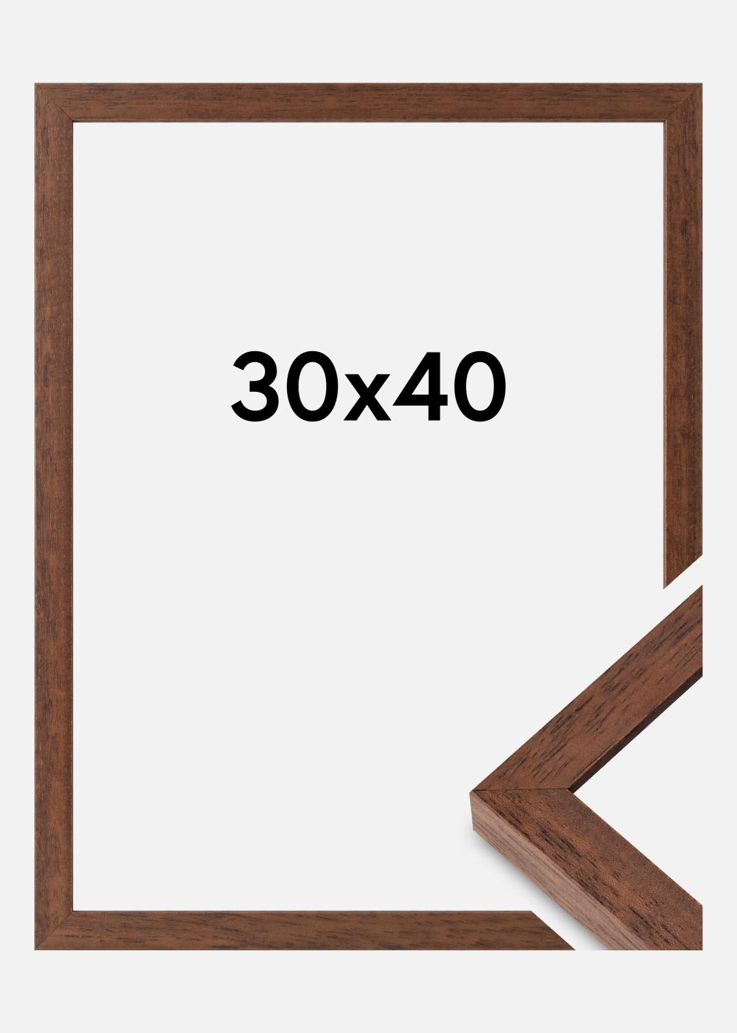 Product Image for Rahmen Hermes Acrylglas Teak 30x40 cm