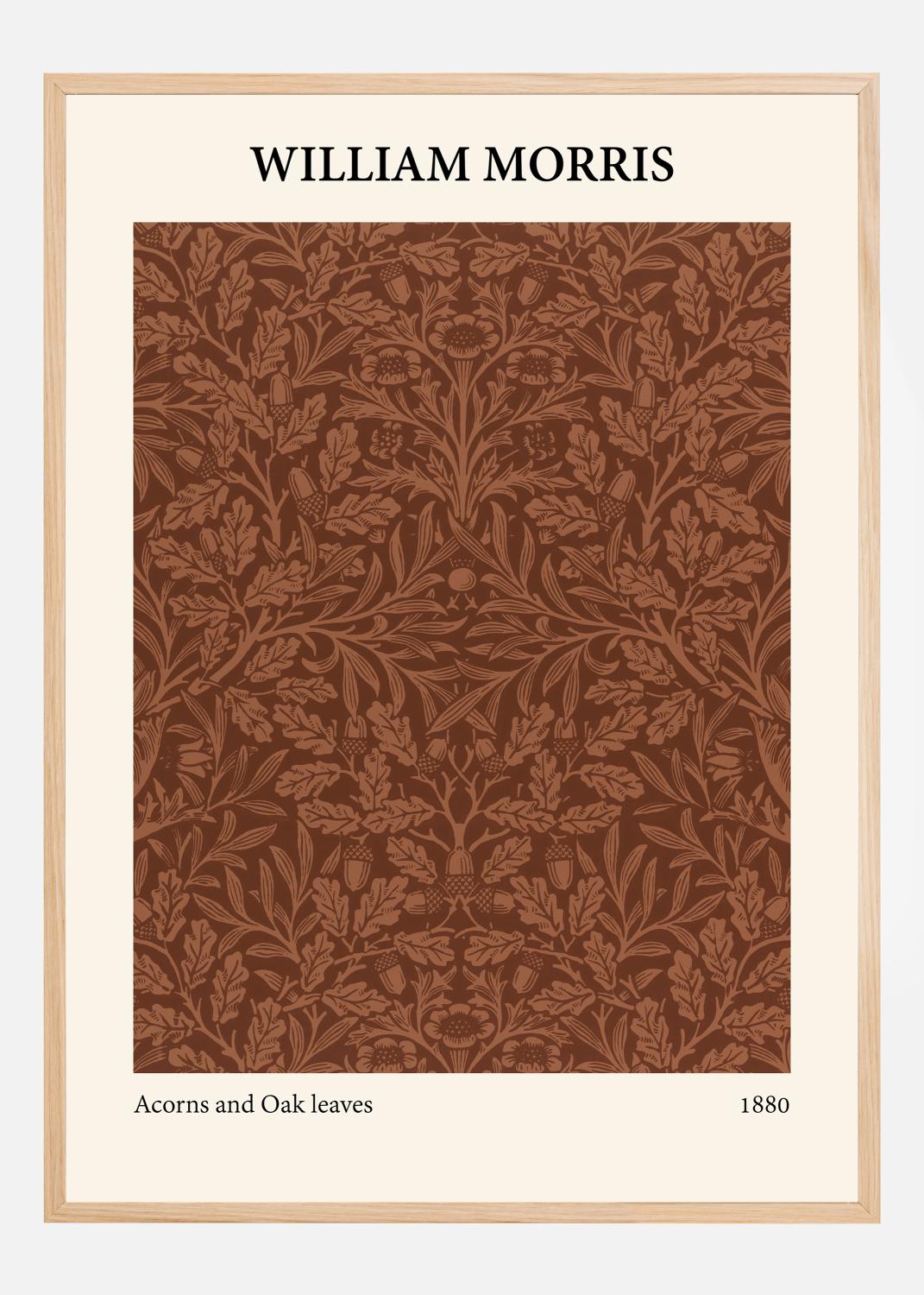 Product Image for William Morris - Acorns and oak leaves Poster (30x40 cm)