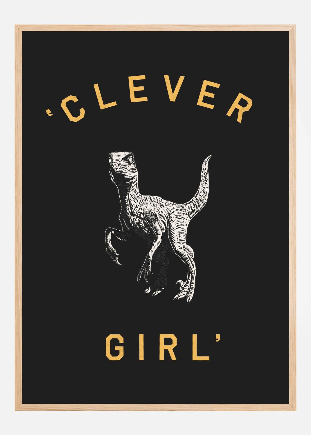 Product Image for Clever Girl  Dark Poster (21x29.7 cm (A4))