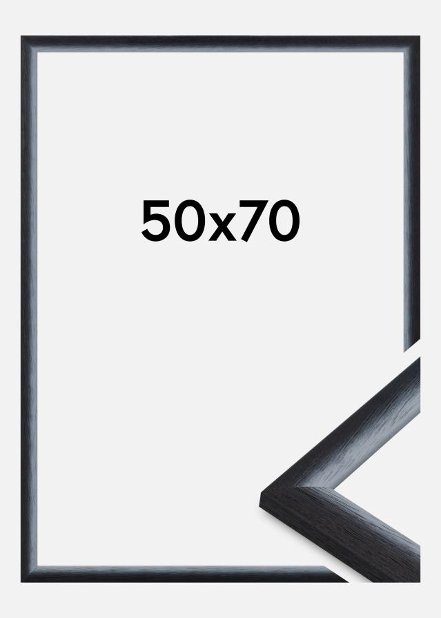 Rahmen Cornwall Acrylglas Schwarz 50x70 cm