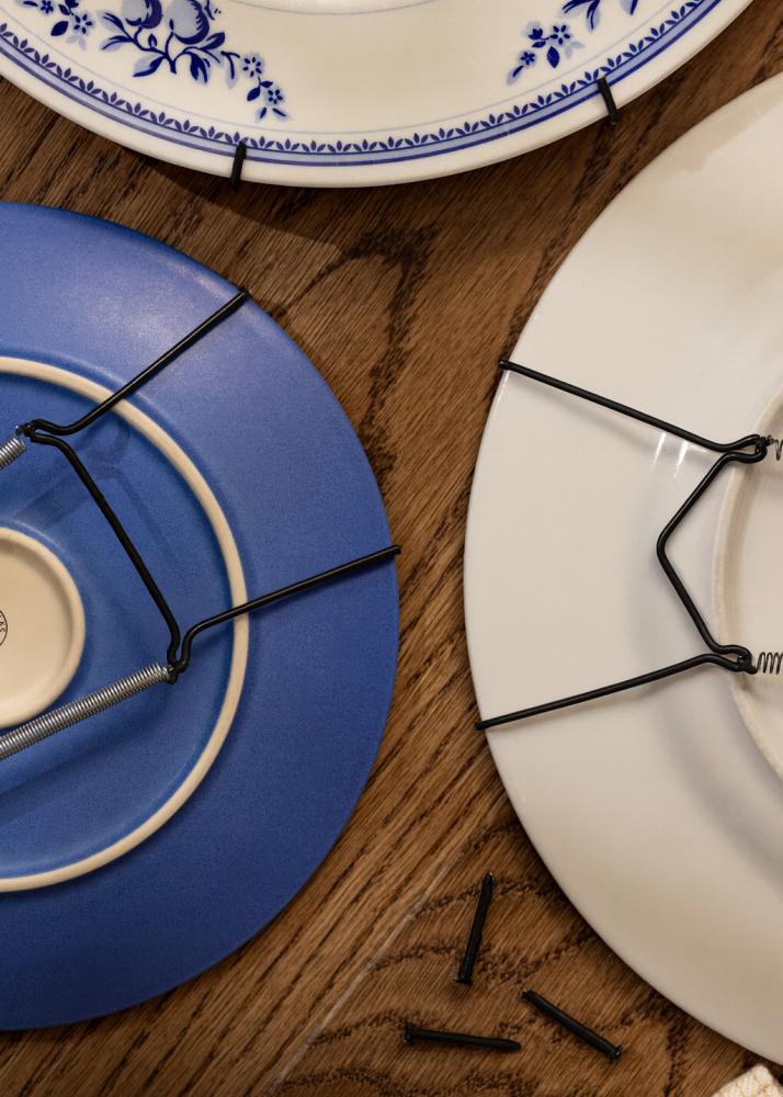 Tellerhänger Schwarz 13–19 cm