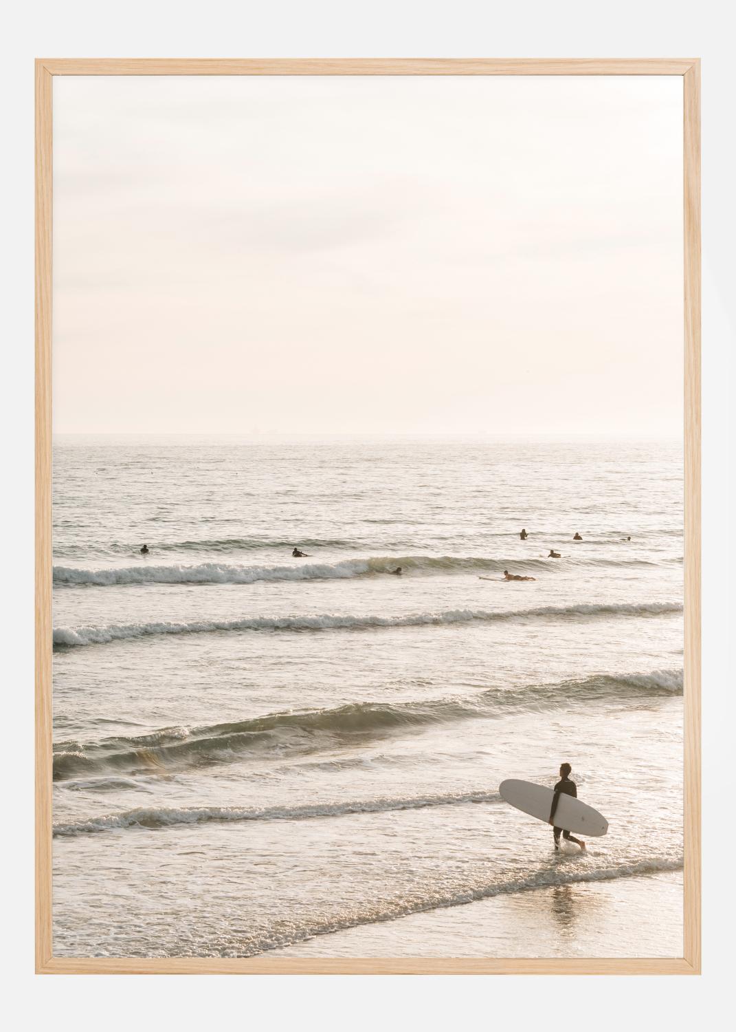 Product Image for Surfers Beach Poster (21x29.7 cm (A4))