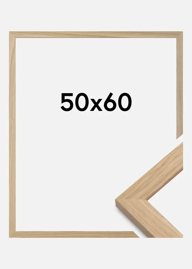 Rahmen Oak Wood 50x60 cm