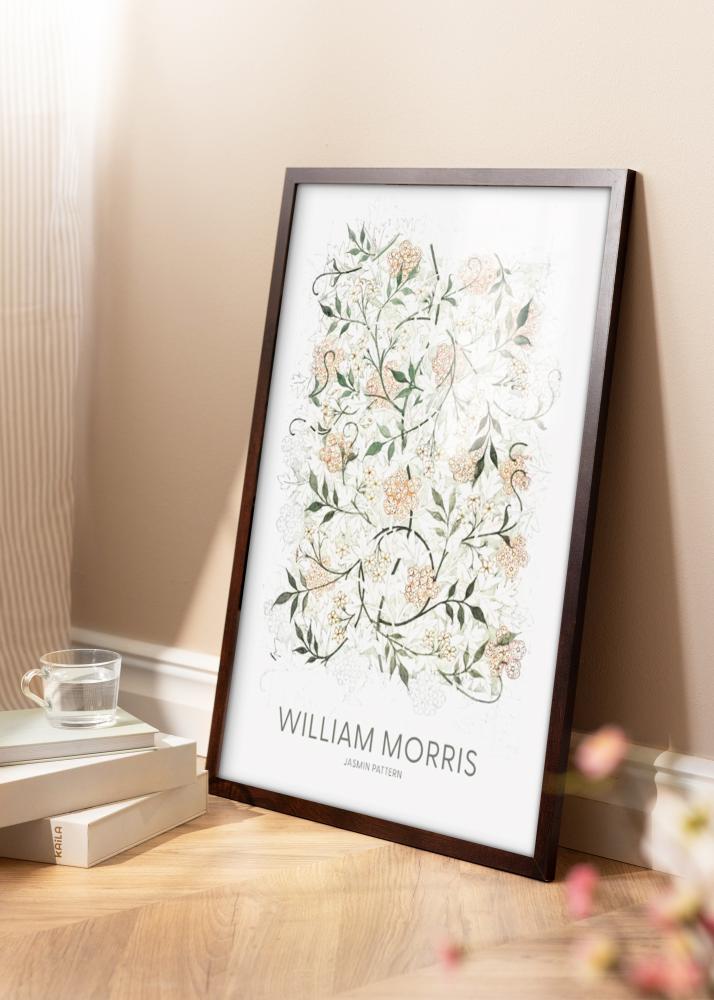 Rahmen BGA Classic Acrylglas Nussbaum 60x90 cm