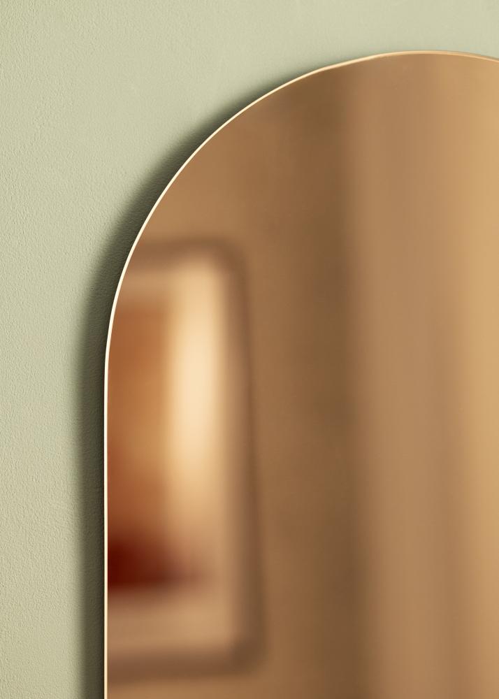 KAILA Spiegel Oval Rose Gold 35x70 cm
