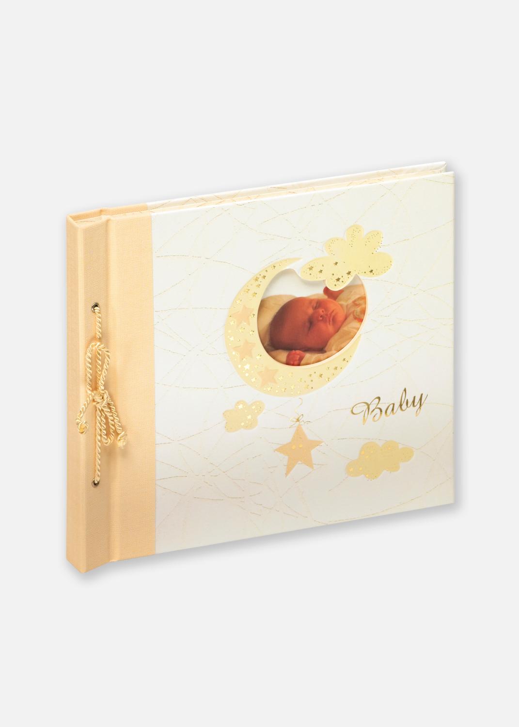 Product Image for Babyalbum Bambini Maxi Creme - 28x25 cm (60 weiße Seiten / 30 Blatt)