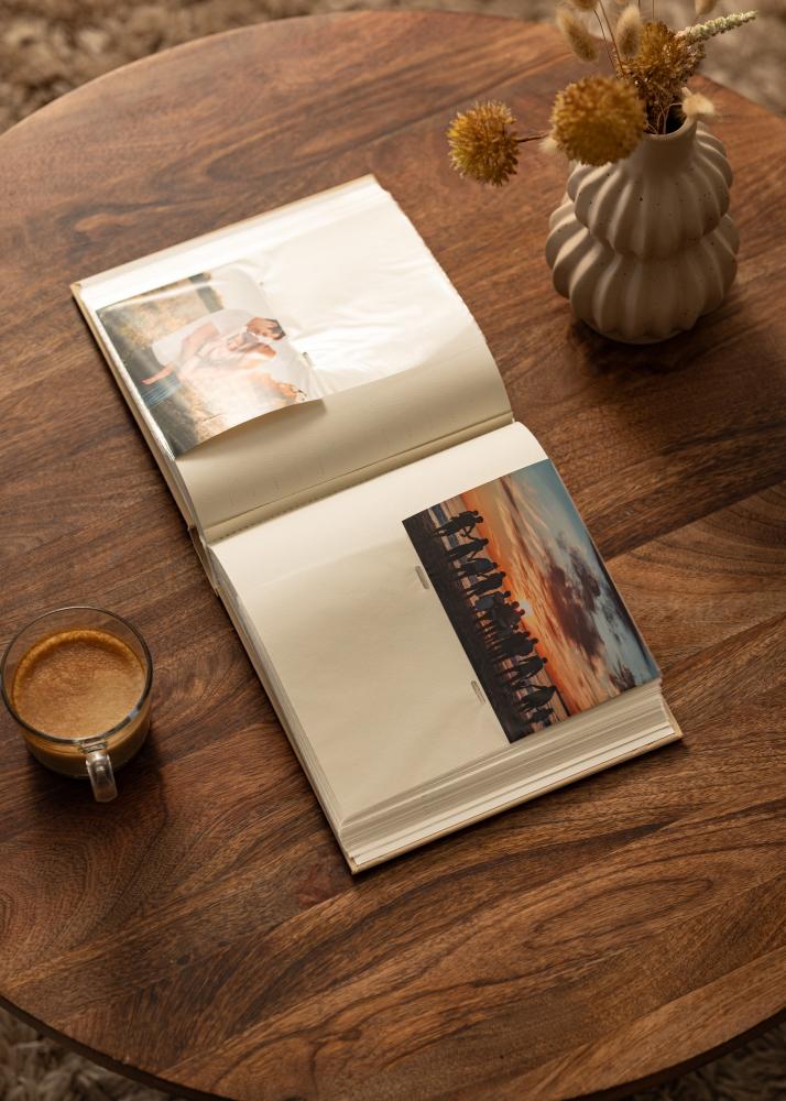 Memories Linen Fotoalbum Beige - 200 Fotos Format 10x15 cm