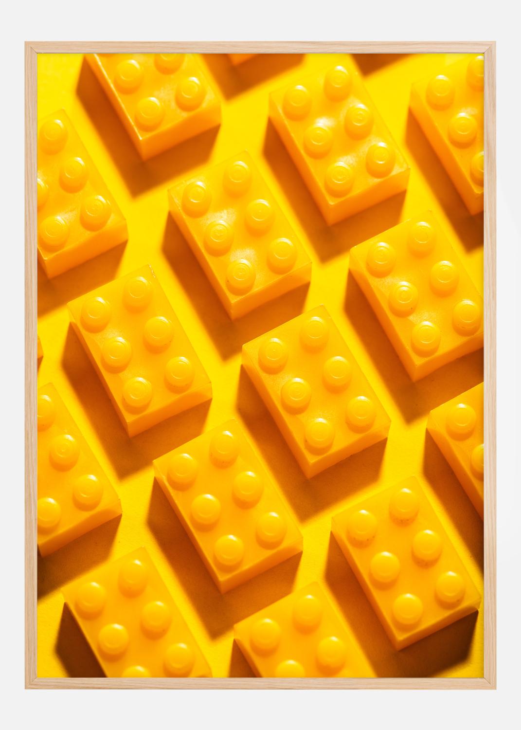 Product Image for Yellow lego Poster (21x29.7 cm (A4))