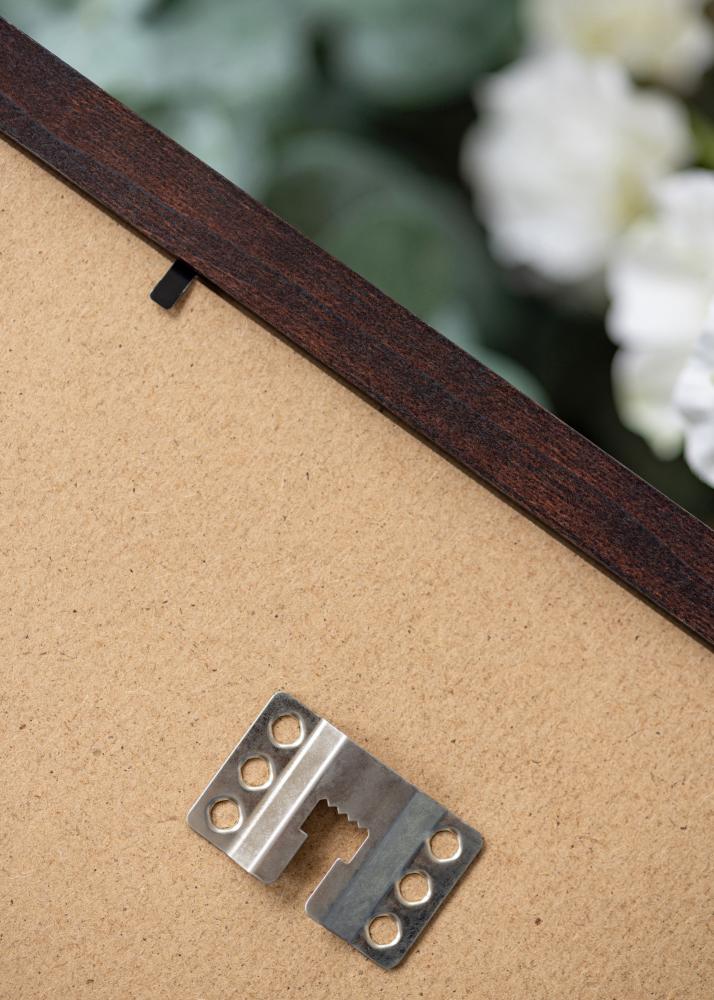 Rahmen BGA Classic Acrylglas Nussbaum 60x90 cm