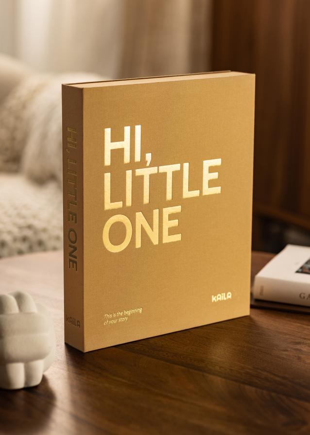 KAILA HI LITTLE ONE Manilla - Coffee Table Photo Album (60 Schwarze Seiten)