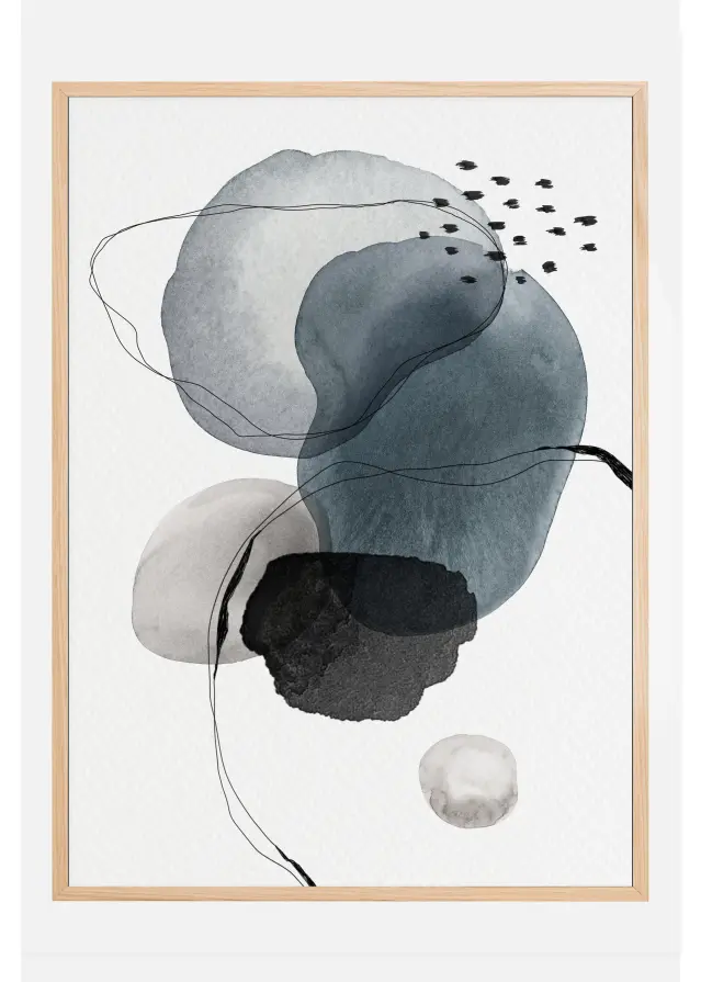 Watercolor Art No 17 Poster