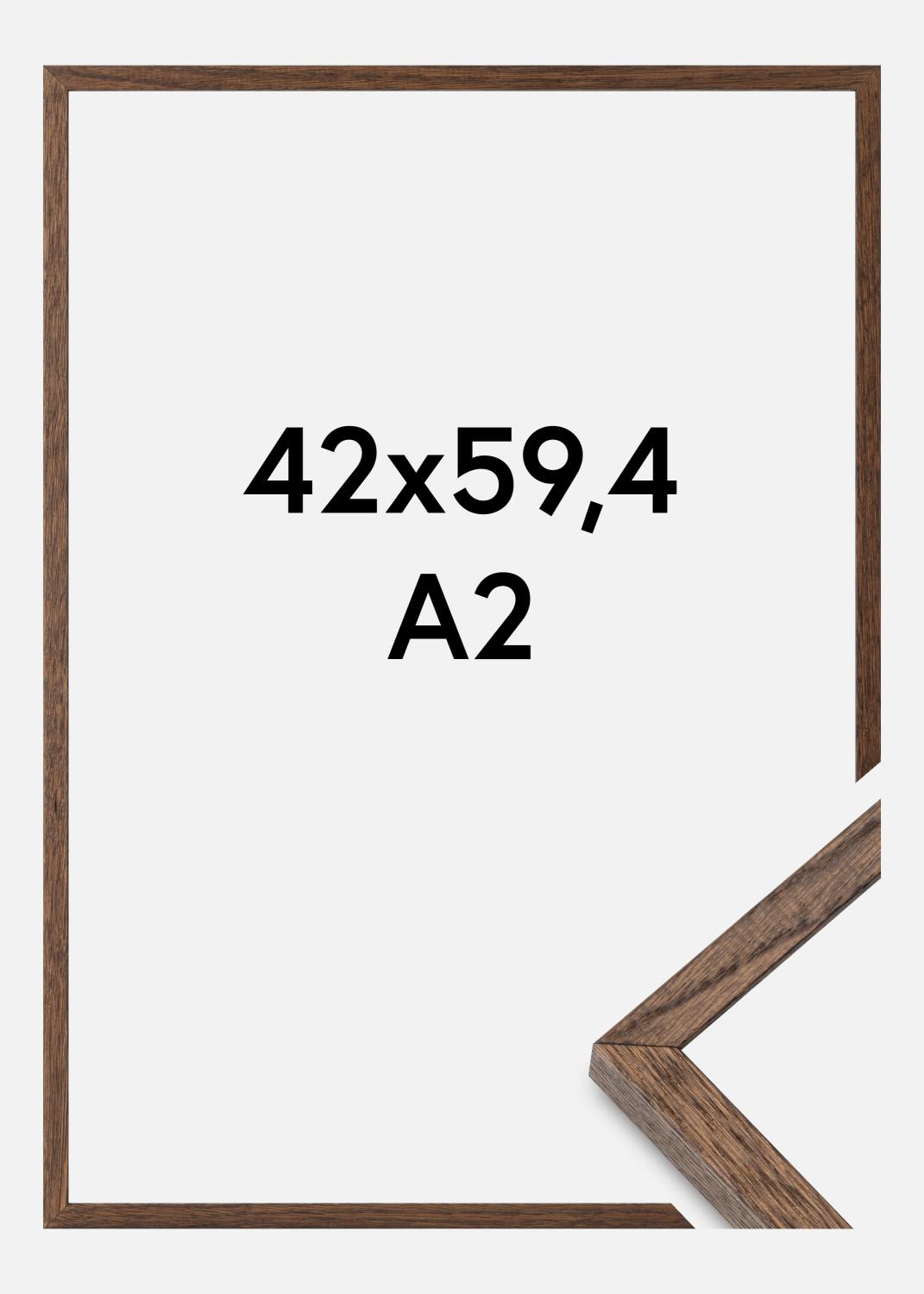 Product Image for Massive Oak Acrylglas Dark Painted 42x59,4 cm (A2)