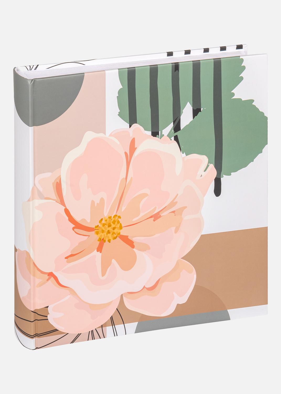 Product Image for Variety Floral Fotoalbum Rosa - 28x29 cm (60 weiße Seiten / 30 Blatt)