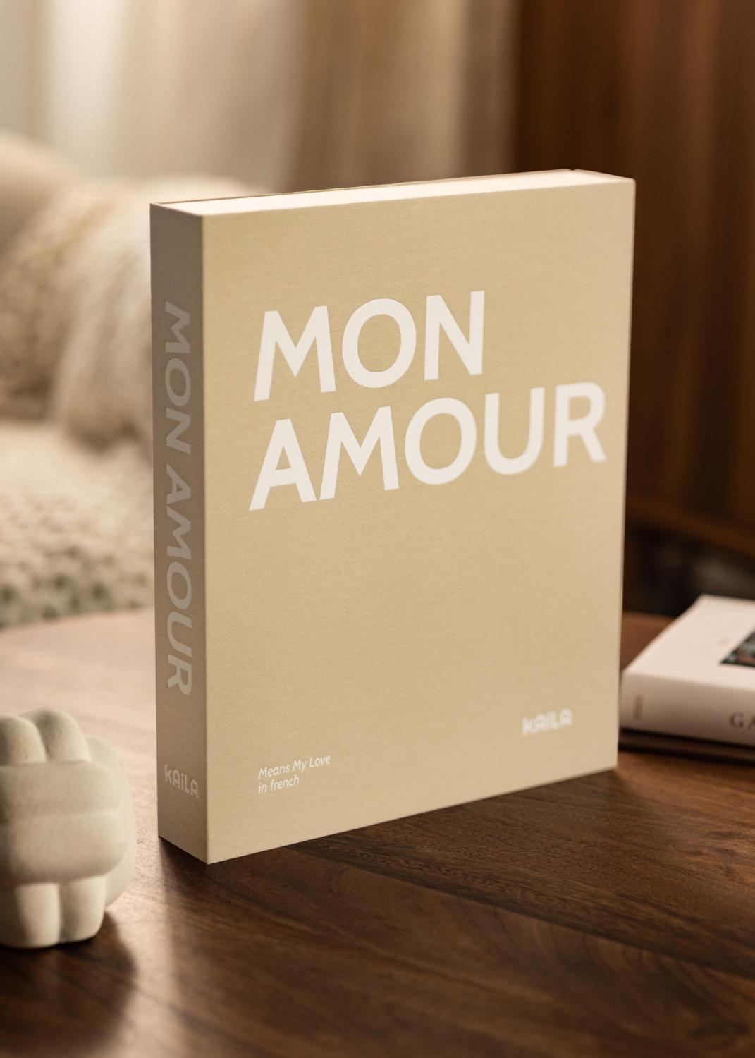 Product Image for KAILA MON AMOUR - Coffee Table Photo Album (60 Schwarze Seiten)
