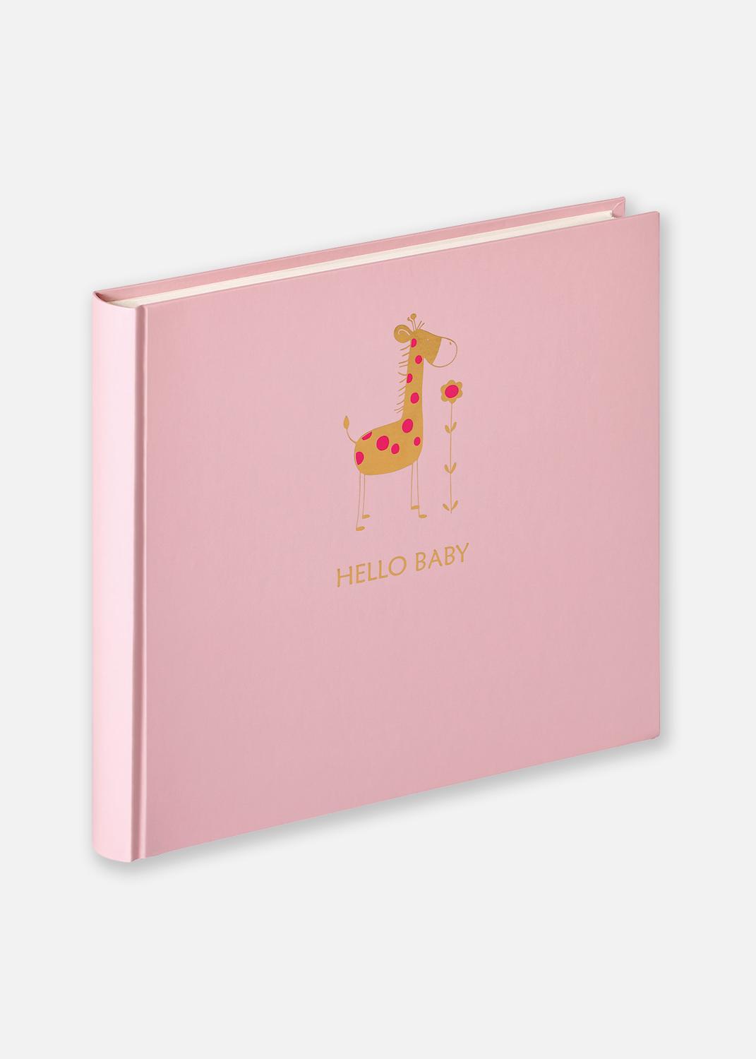 Product Image for Hello Babyalbum Rosa - 25x28 cm (50 weiße Seiten / 25 Blatt)