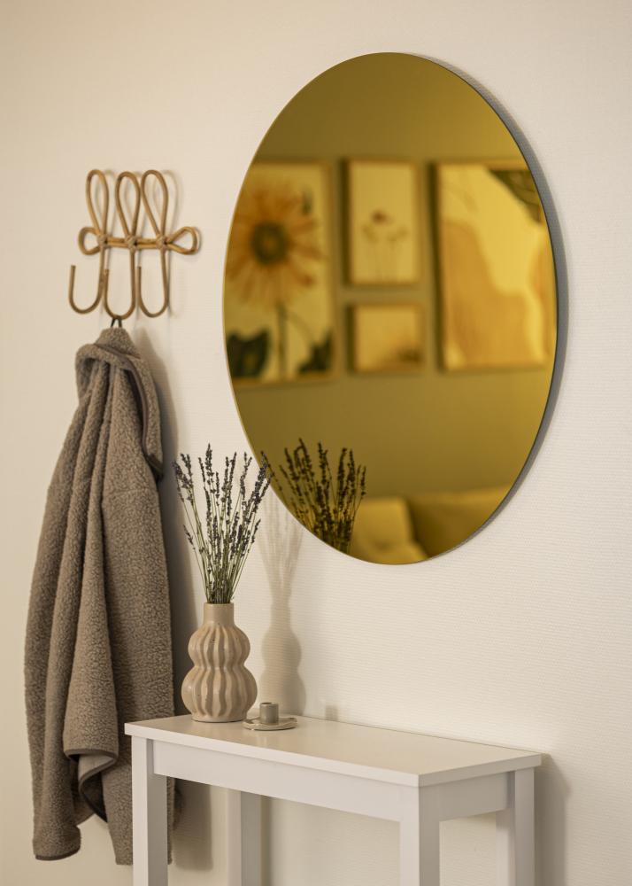 Spiegel Rich Yellow 80 cm Ø