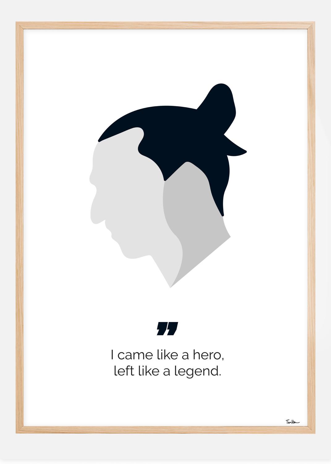 Product Image for Zlatan the legend Poster (21x29.7 cm (A4))