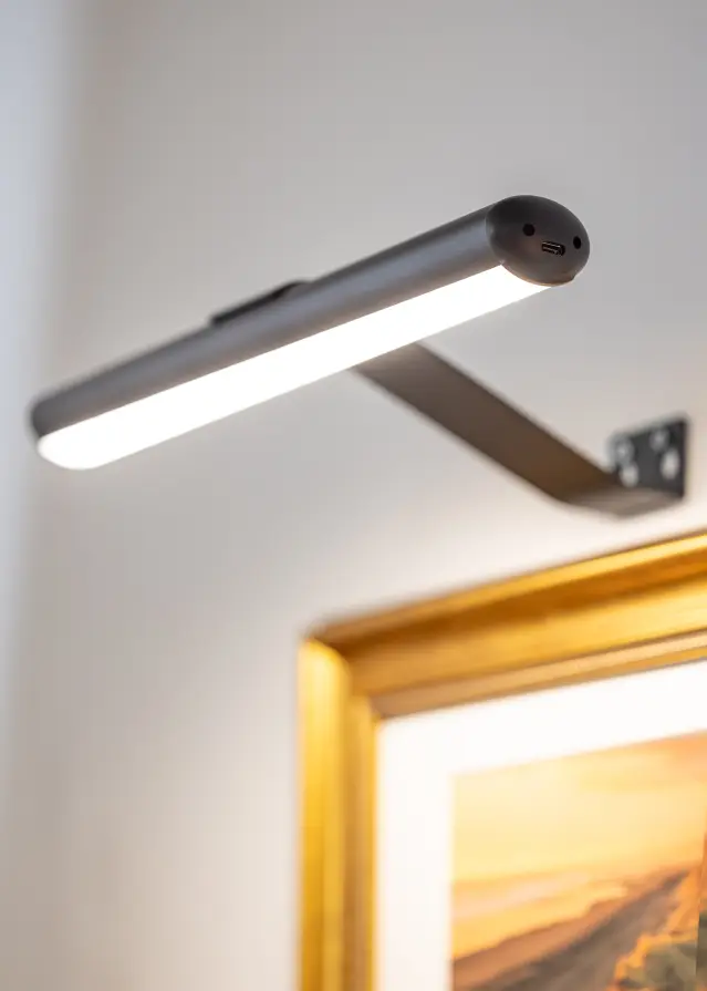 KAILA Lux Batteriebetriebene Bilderbeleuchtung 33 cm - Schwarz