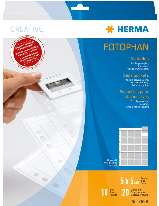 Herma Diataschen - 10 Blatt