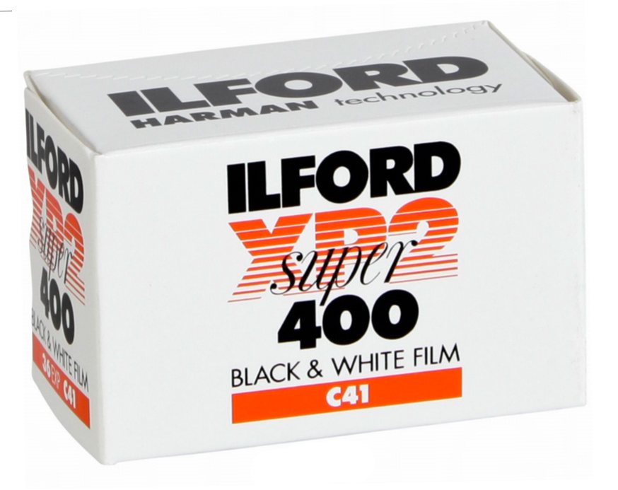 Product Image for Ilford XP2 Super B&amp;W (C41) 400 135/36
