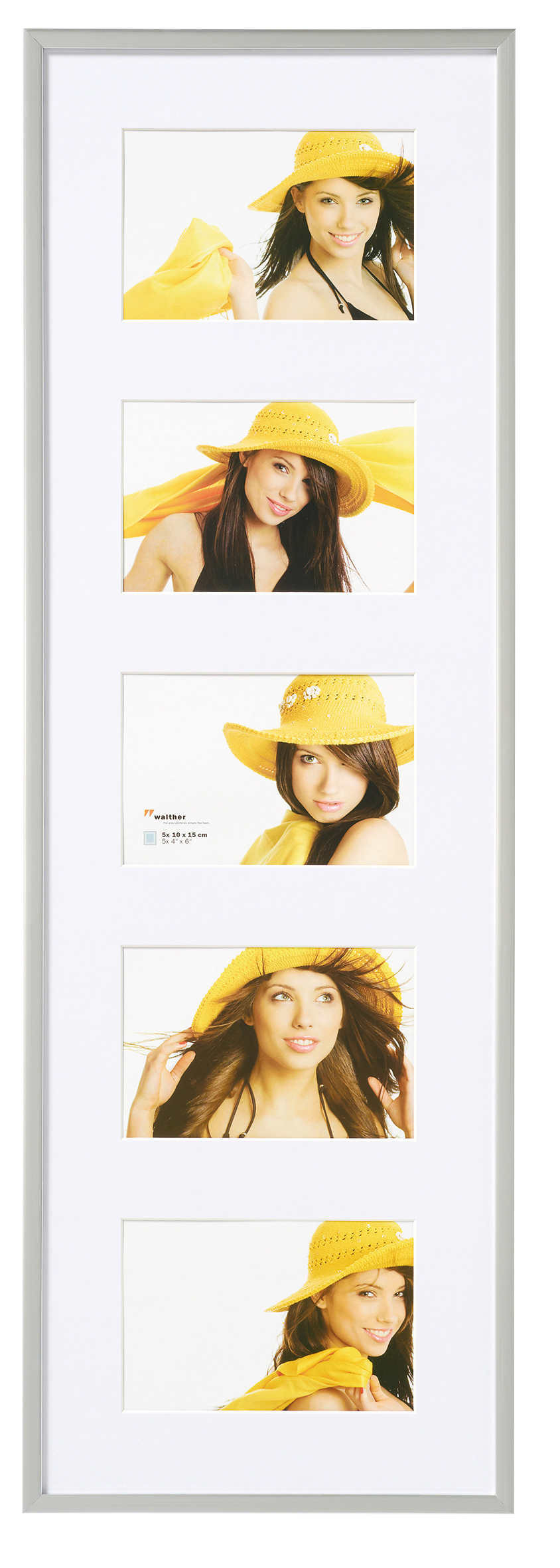 Product Image for New Lifestyle Collage-Rahmen Silber - 5 Bilder (10x15 cm)