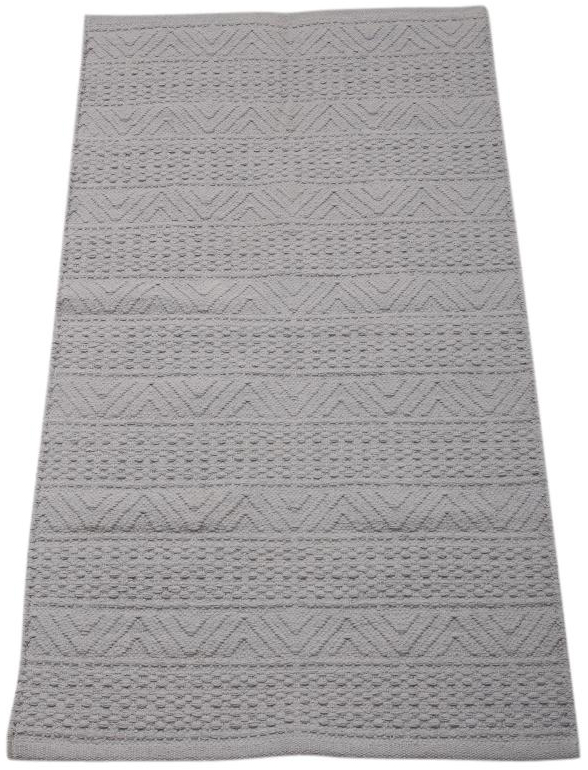 Teppich Beatrice - Grau 70x140 cm